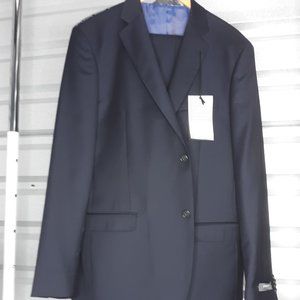 Navy blue suit by ZANETTI size 42 Long
